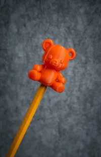 Pencil cover fuzzy skin