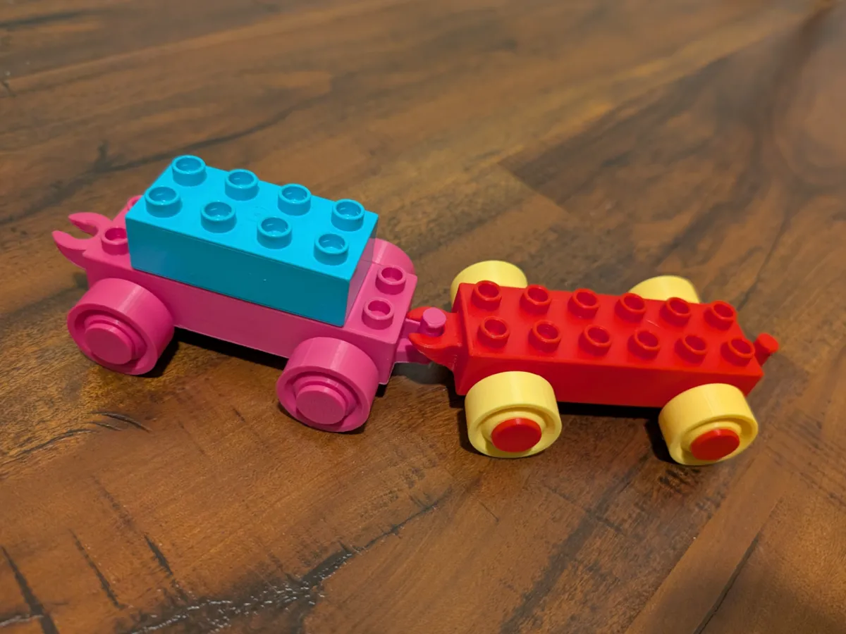 Wagon compatible Duplo