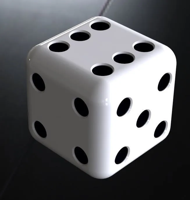 Dice Standard 18x18mm