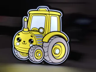 Kinderlampe Bagger 