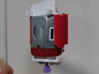 mini4wd attachable motor holder with MS holder