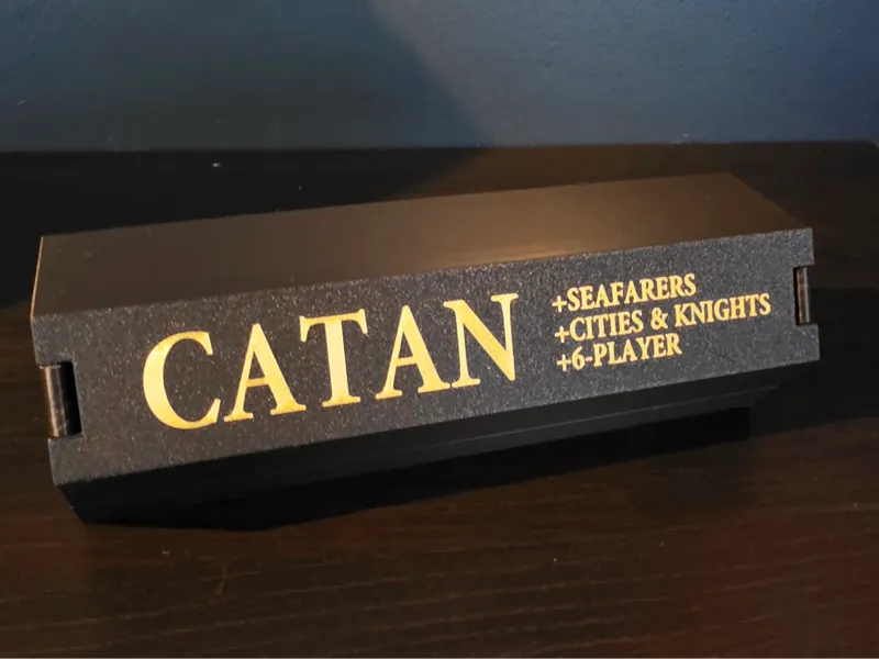 The "Rotate-to-Play" Catan Card Organizer & Stand