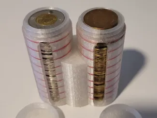 Loonie & Toonie Coin Holder for Laundry/Car Wash