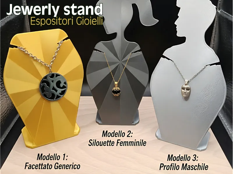 Espositore gioielli Silouette