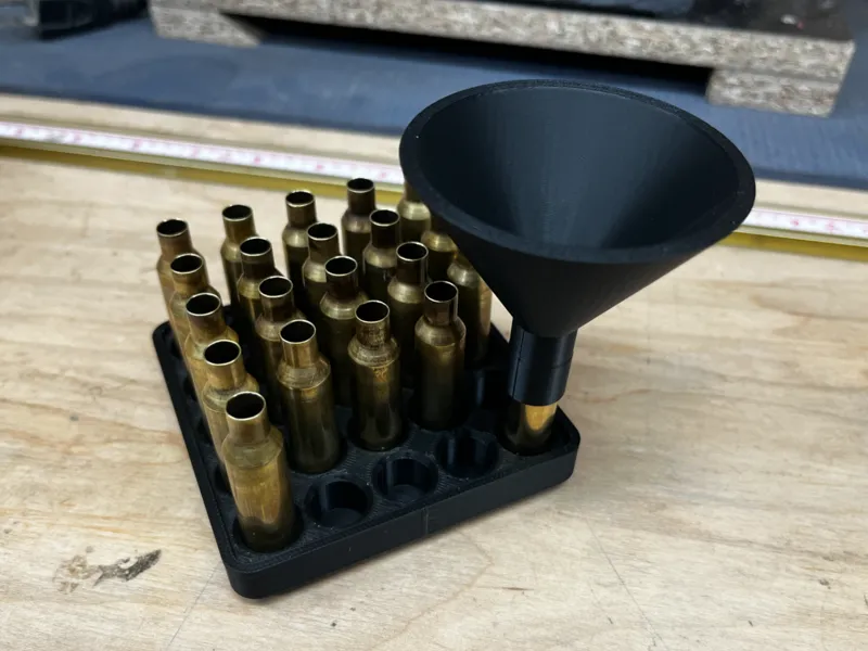 6.5 Creedmoor powder funnel