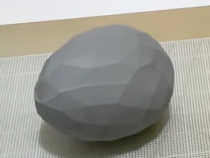 Low poly egg