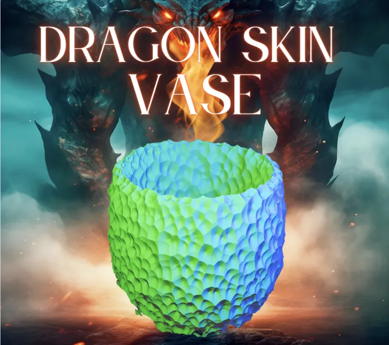 dragon skin vase