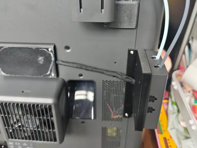 X2D缓冲器变轨器优化改装方案 适配下置AMS与左边放HT