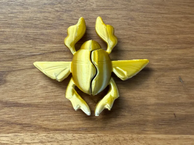 Golden Scarab Beetle from Aladdin