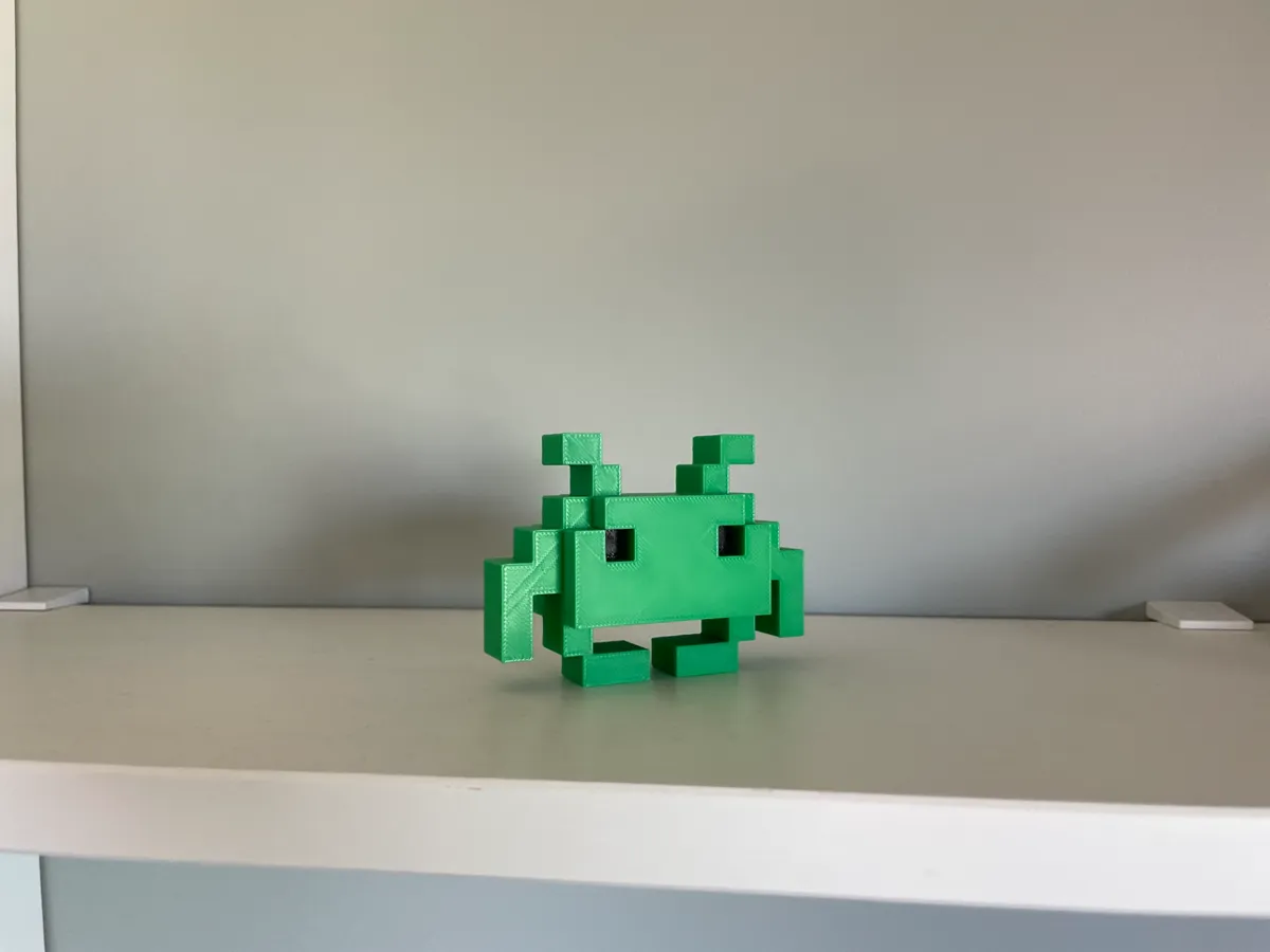 Space Invaders Alien by Monkcode MakerWorld: Download Free 3D Models