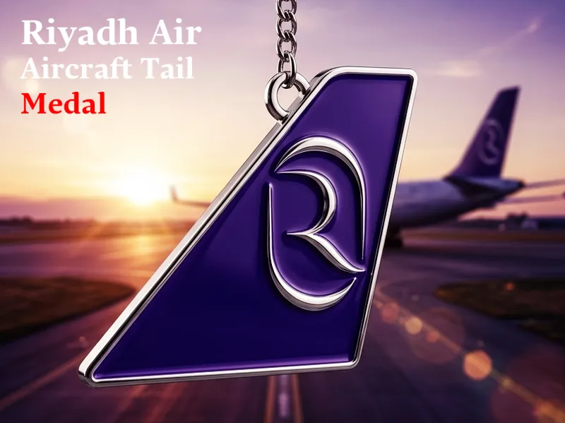 Riyadh Air Aircraft Tail Medal