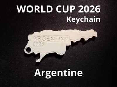 Argentine Keychain - FIFA World Cup 2026
