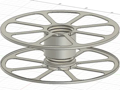 Cardboard Spool Adapter For Damaged Rolls