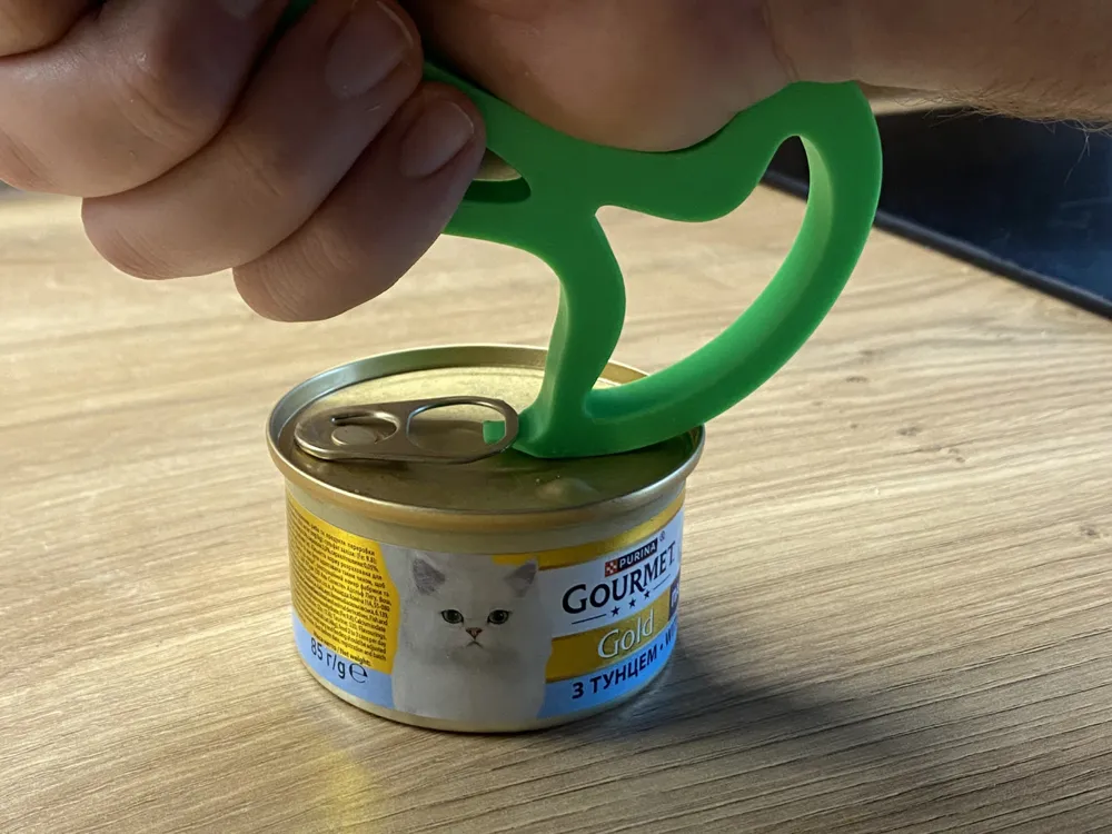 Nail-Friendly Pull Tab Opener - Free 3D Print Model - MakerWorld