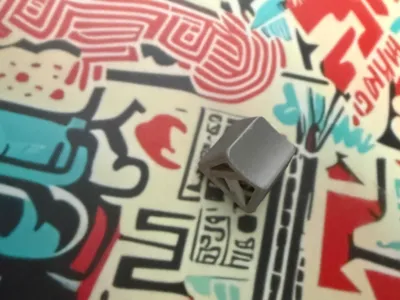 Hollowed-out keycap R4 U1