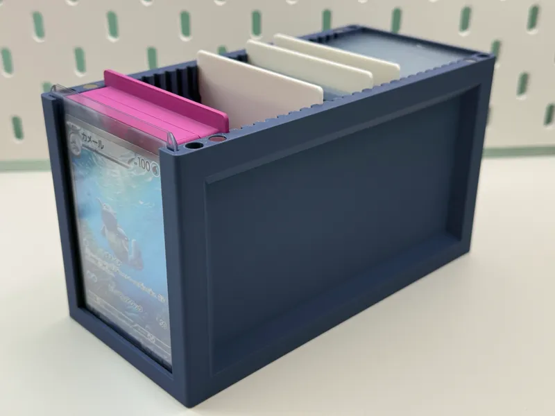 Pokemon TCG Dice/Marker storage - Sleeved Card Box