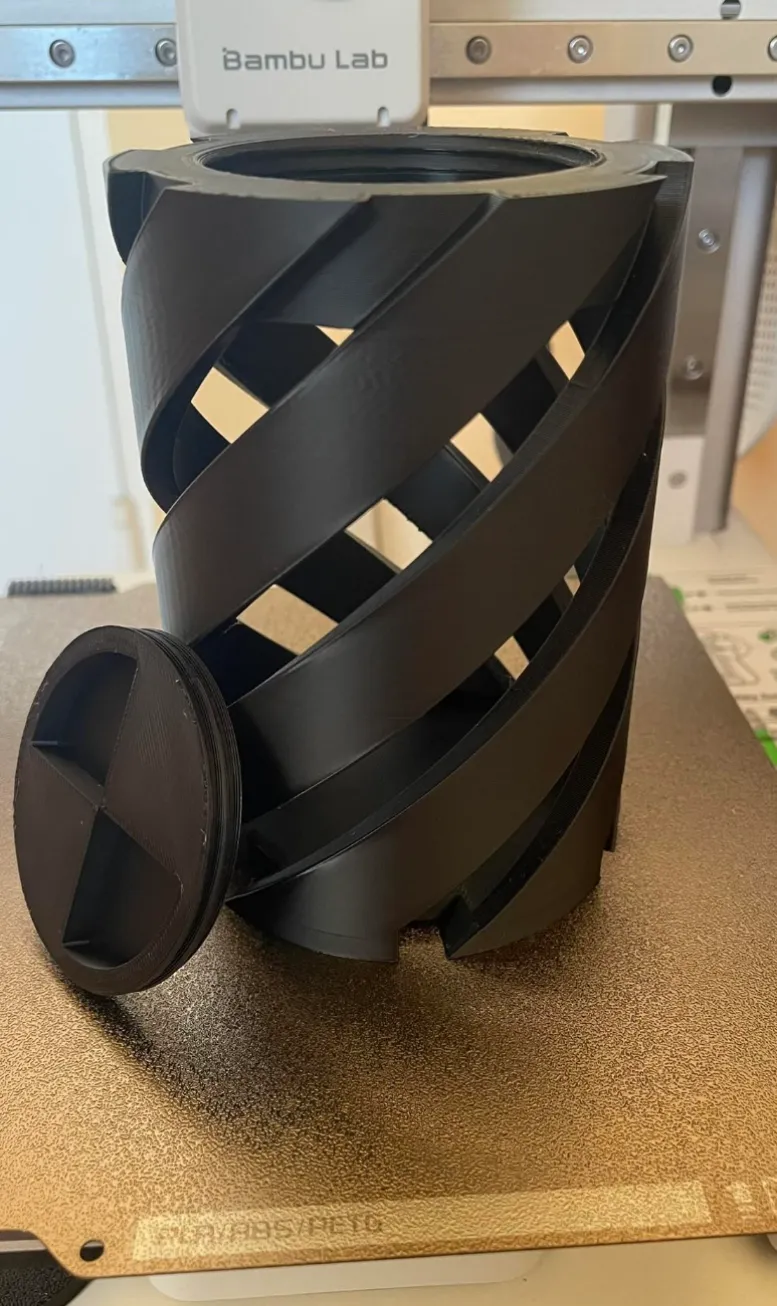 Container with lid