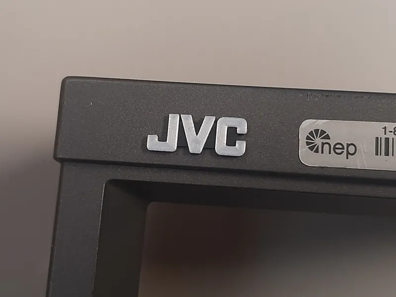 JVC Logo Badge for Professional CRT Video Monitors