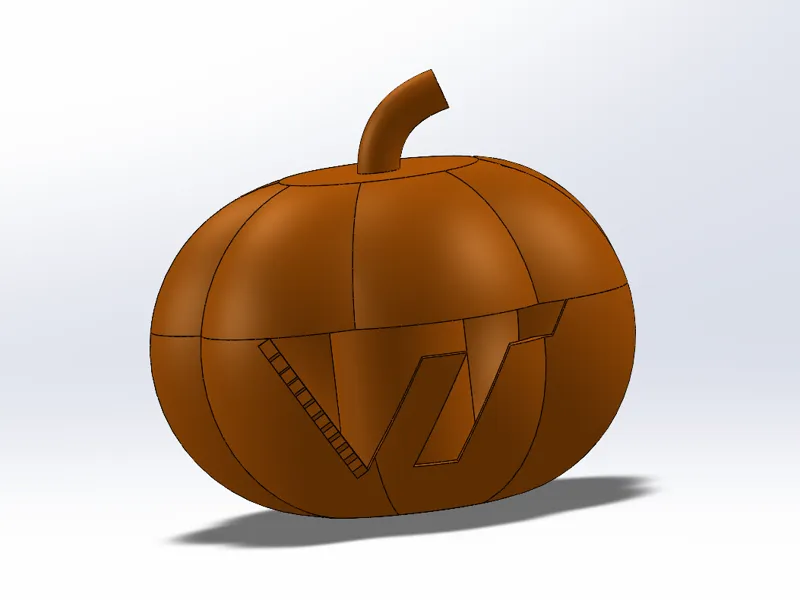 VT Halloween Pumpkin Tape Dispenser