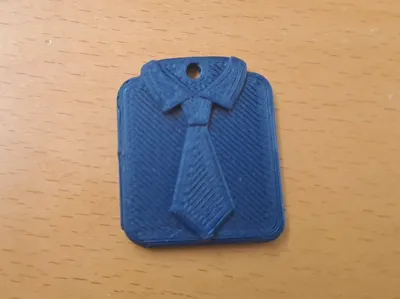 Tie Keychain 