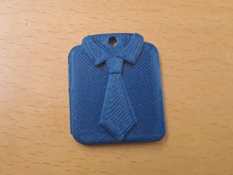 Tie Keychain 