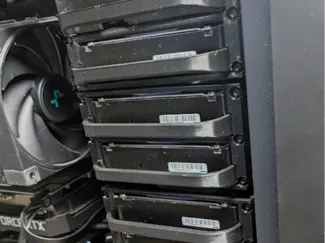 3.5" Drive Removable Bays