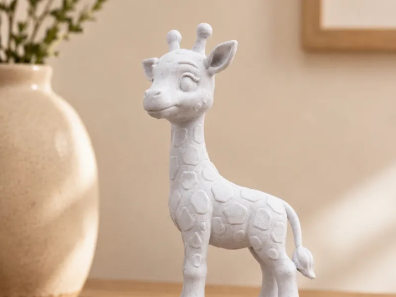 Baby giraffe for coloring 