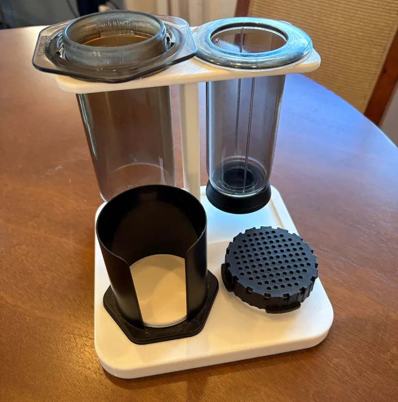 Aeropress 3d printed base
