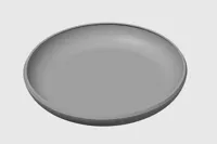 Bol plat simple et lisse — photo 5