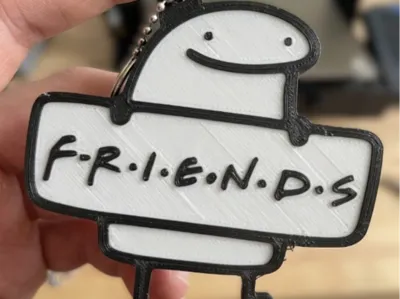 Flork Friends Can Opener Keychain Friendship Gift