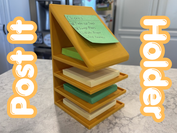Multi Level Sticky Note Organizer