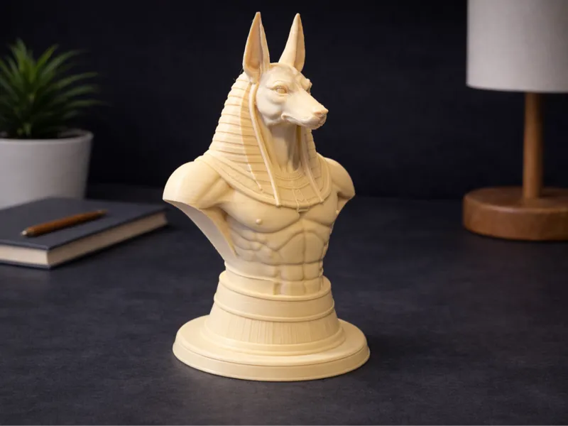 Detailed Anubis Bust