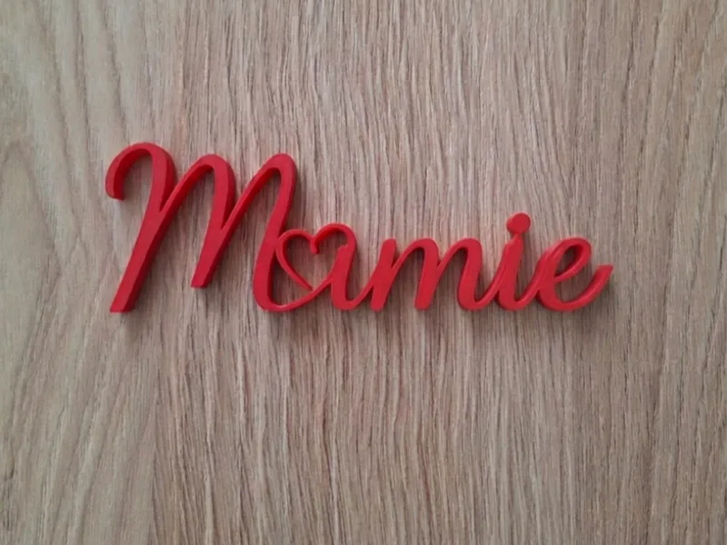 Mamie a poser