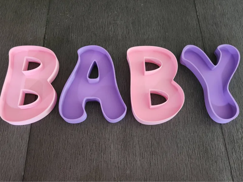 Alphabet Serving Trays
