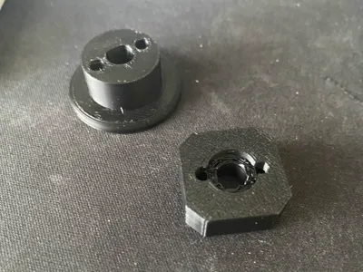 6mm D-Shaft Hub Mount for Banebots Wheels