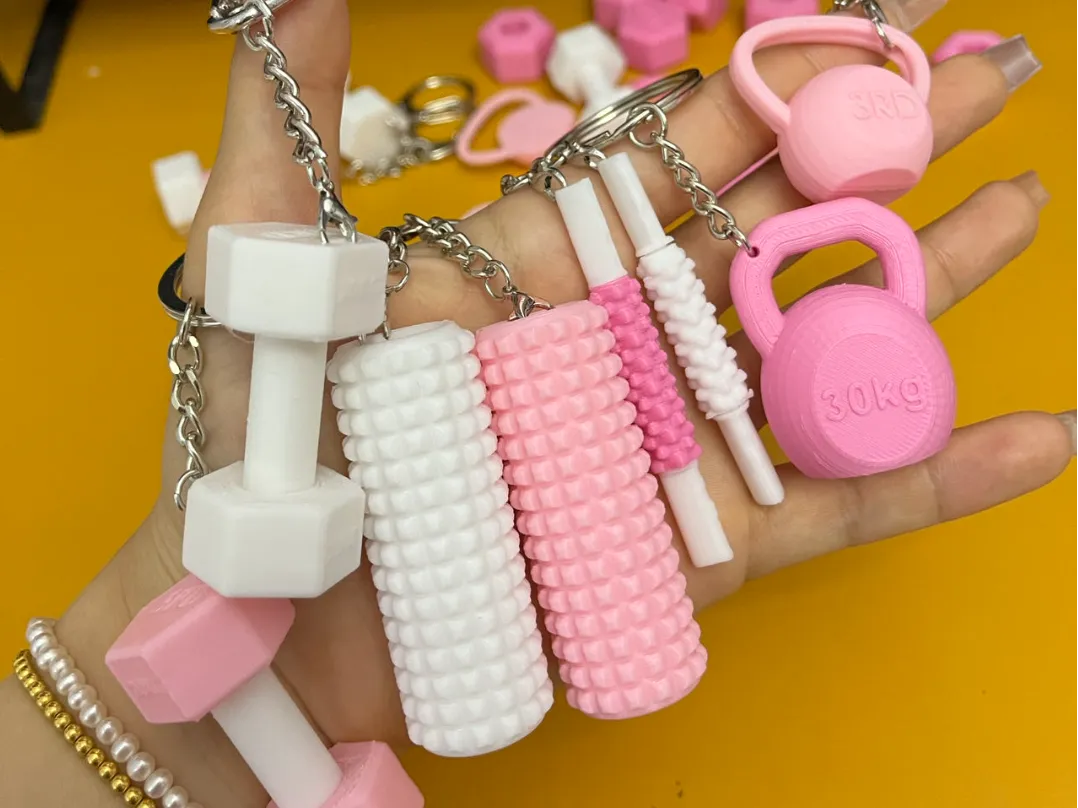 Set miniature d'équipements de fitness
