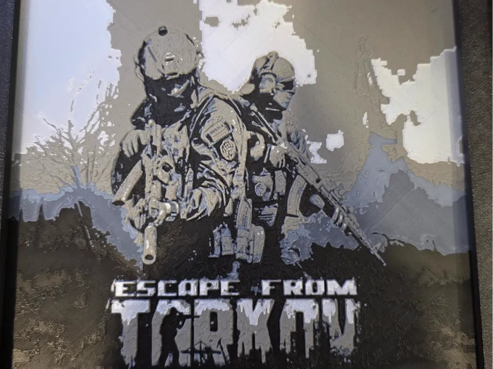 Escape From Tarkov PMC Loading Screen Hueforge by Side Quest Hues ...