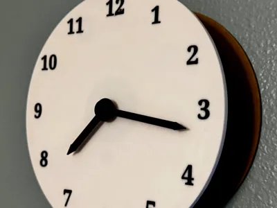 Clock Face for Polymaker Cardboard Spools