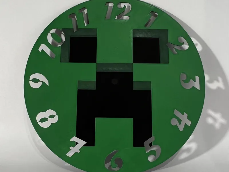 Minecraft Clock HueForge
