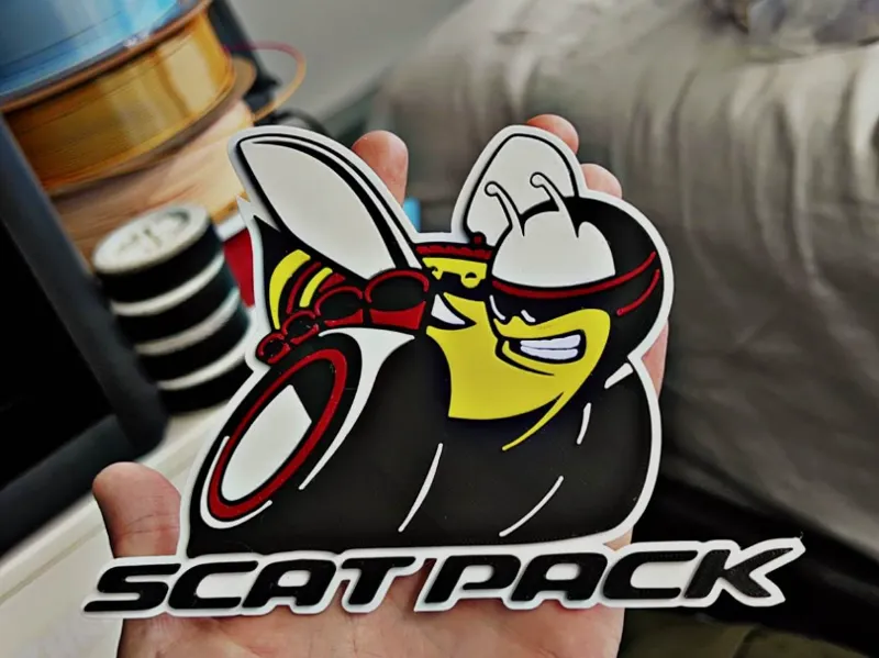 Dodge Scat Pack Emblem 