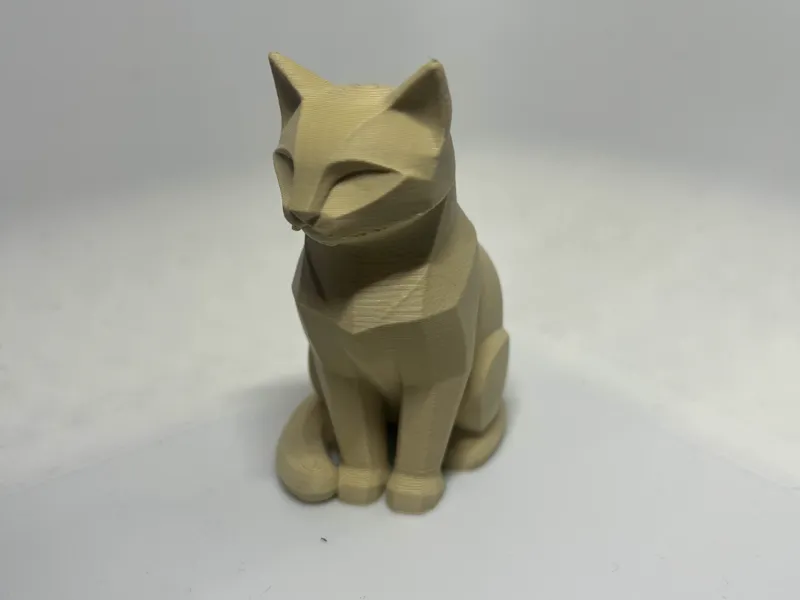 Modern Cat Sculpture Decor