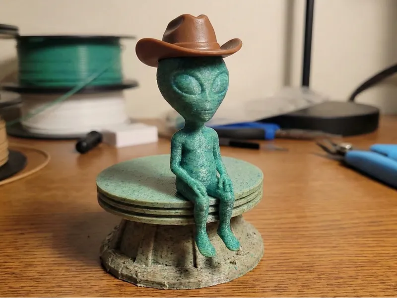 cool 3d alien