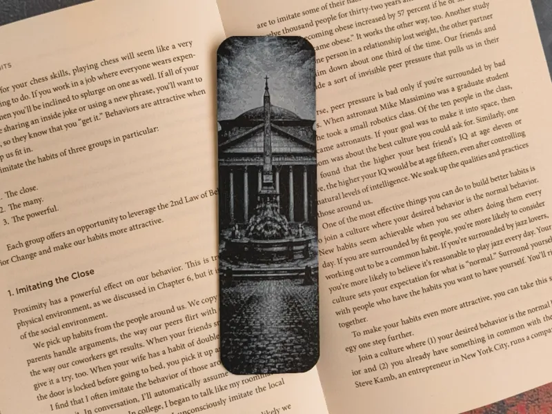Parthenon Bookmark