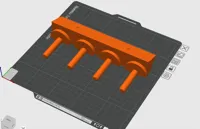 0.2mm layer, 2 walls, 10% infill - schneller Druck