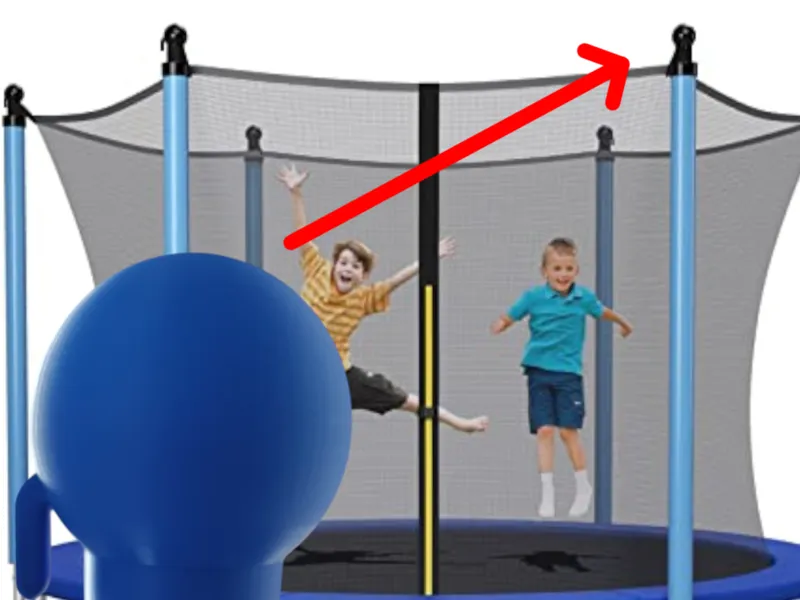 Trampoline End Cap Ø25mm