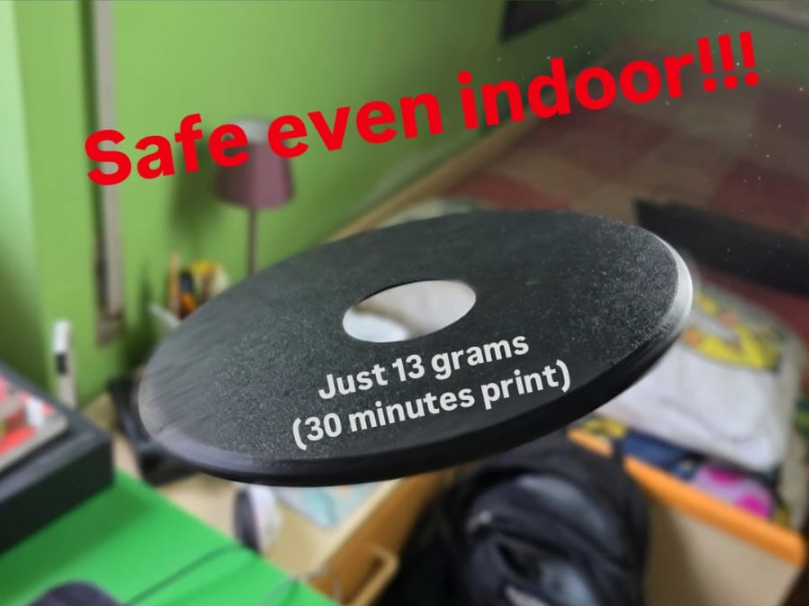Extra Light Mini Frisbee Indoor Flying Disc