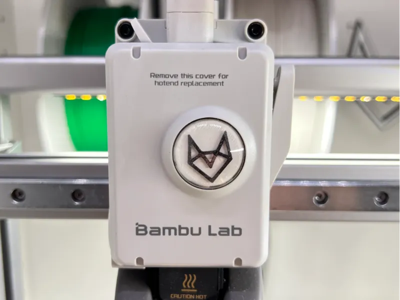 Bambu Lab A1 Extruder Gear Cover – Fox Edition