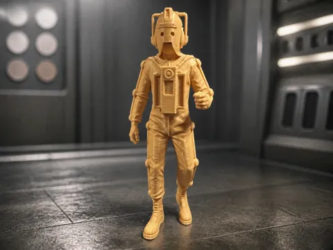 Pieza para disfraz o exhibición: Cyberman 1968 (The Invasion) – Doctor Who 1:10 — referencia de MakerWorld