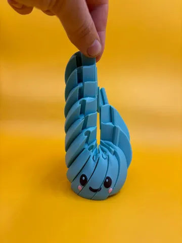 Objeto manipulable: Dumpling Squishy Twist — vista de referencia 3