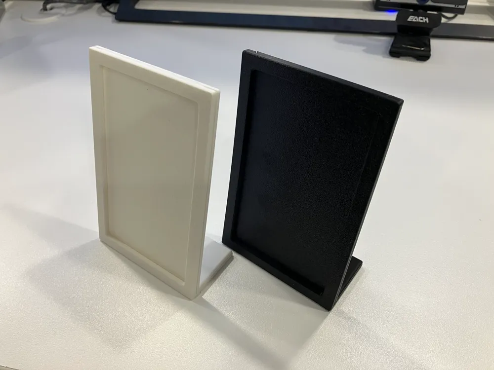 Textured Face Picture Frame 8.8x12.8cm (5") - Free 3D Print Model ...